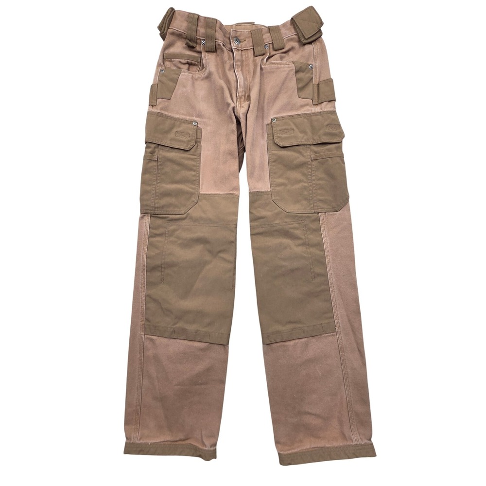 Duluth Ultimate Fire Hose Cargo Pants Double Knee Brown Mens 30x32